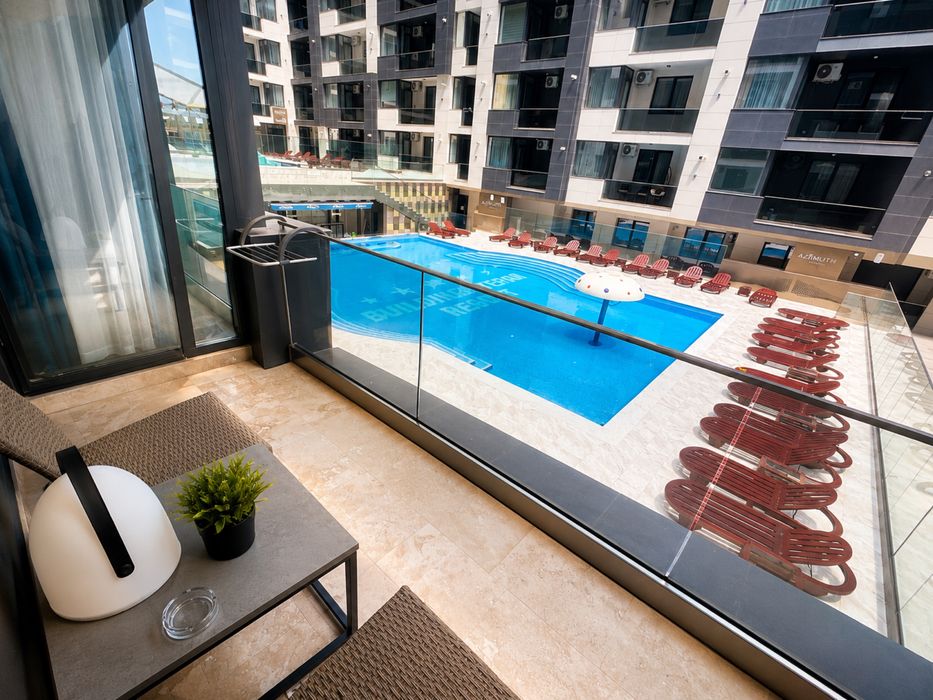 Cazare/de inchiriat regim hotelier ap 2 camere Building Stefan resort/Azimuth beach