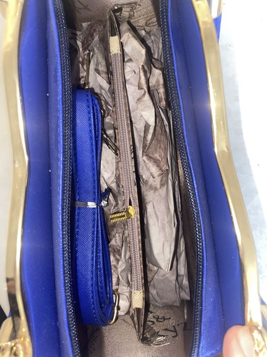 Сумочка женская синяя