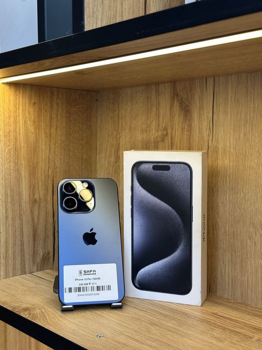 айфон 15 про синий идеал