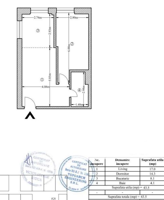 Apartament 2 cam 2022,parcare subterana,centrala, Delta Vacaresti,P/7