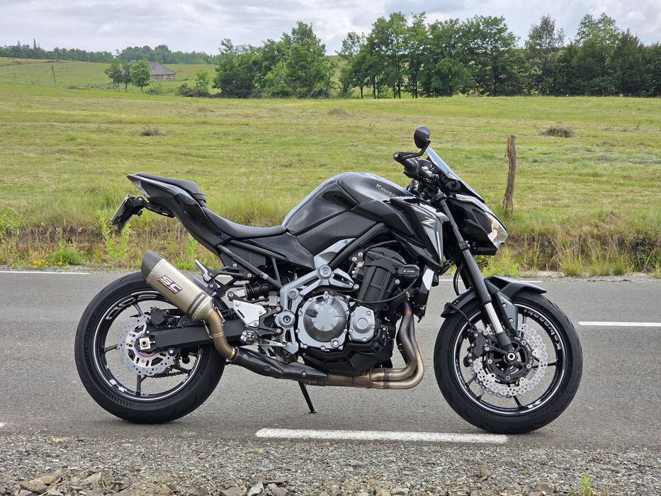 Kawasaki Z900 2017 impecabila, înmatriculată, servisata la zi și accesorizata