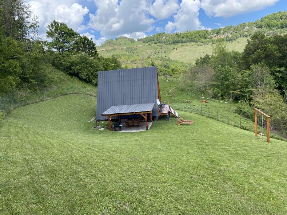 Cabana  A-frame Eagle Valley  de inchiriat ( Instagram )