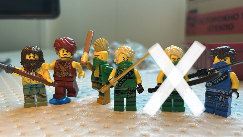 LEGO: разные клевые фигурки