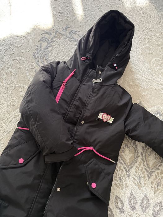 Зимняя куртка для девочки 110 см рост