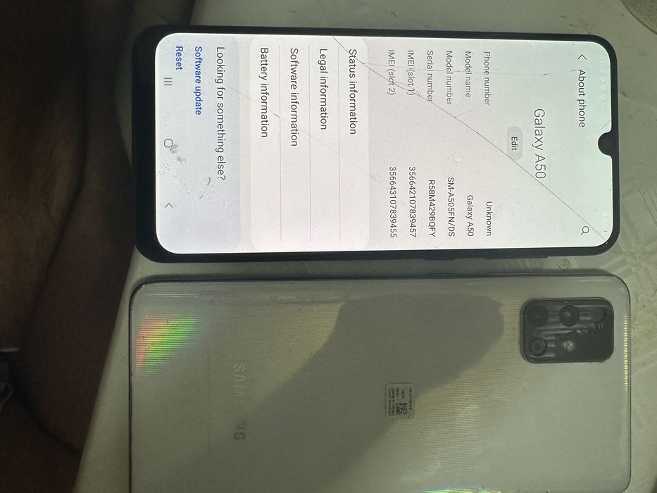 sam a71 si sam a50 fisurate stare perfecta functionare