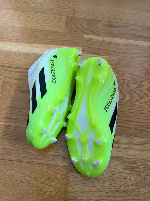 Ghete Fotbal Adidas CRAZYFAST Copii