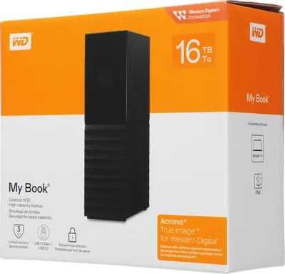 16 ТБ Внешний HDD WD My Book