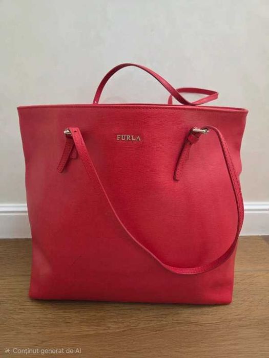 Geanta de umăr FURLA din piele