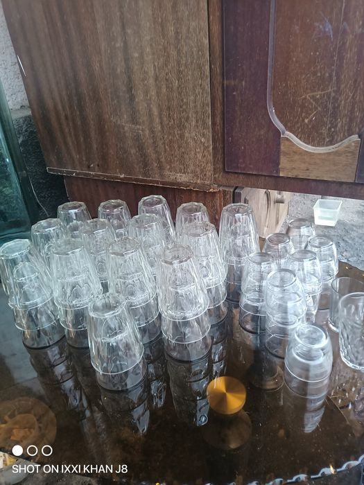 Стаканы граненые советские