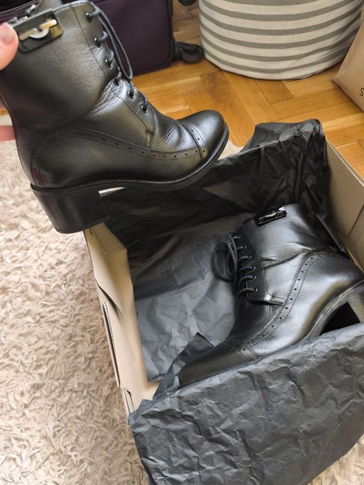 Кожени боти - Грация + подарък стелки