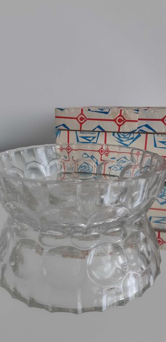 Кристална кръгла купа