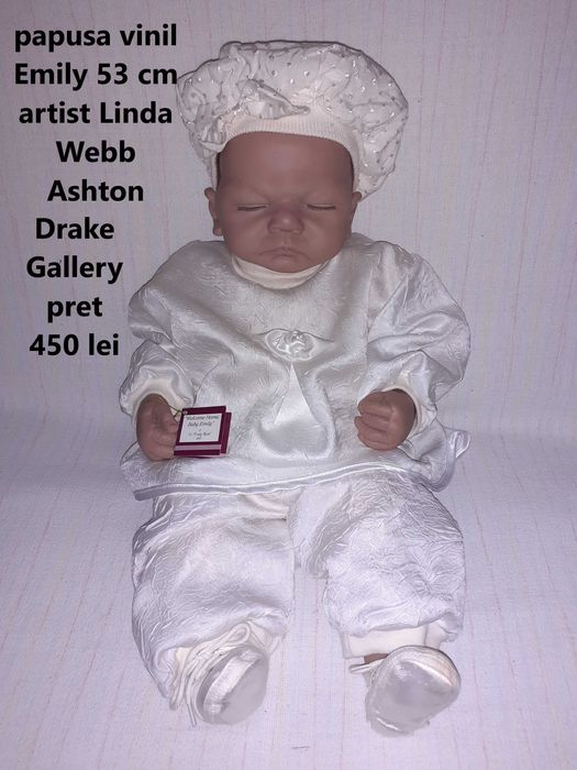 papusi Reborn vinil Yolanda Bello Linda Webb Ashton Drake Gallery