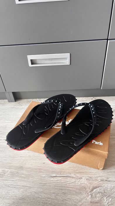 Christian Louboutin джапанки чехли 42 43 44