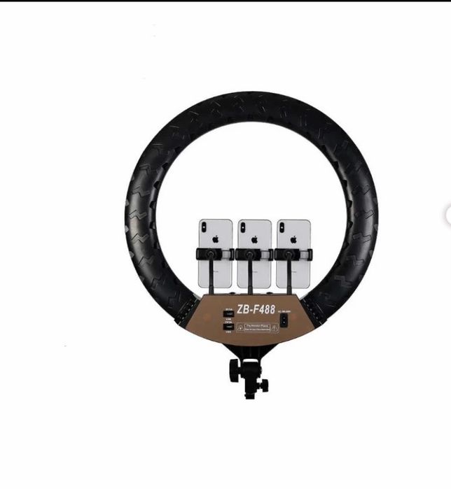 Lampă led ring light ZB-F488, 56 cm, 60 w