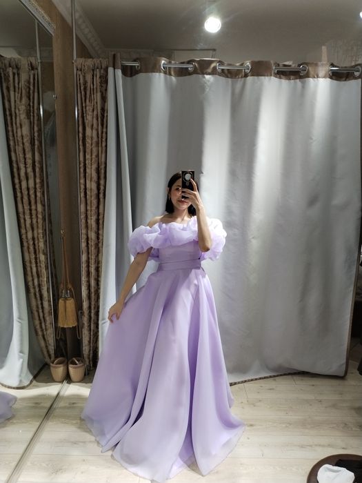 Длинное вечернее платье