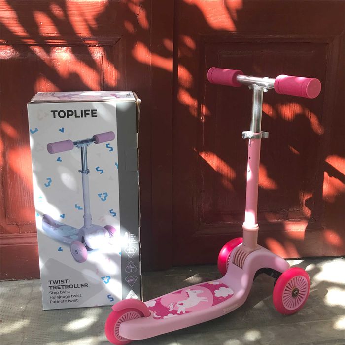 Trotineta pentru copii cu 3 roti si maner reglabil Toplife