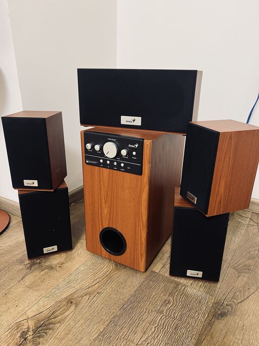 Sistem audio 5.1 boxe Genius SW-HF5.1 5005 Cherry