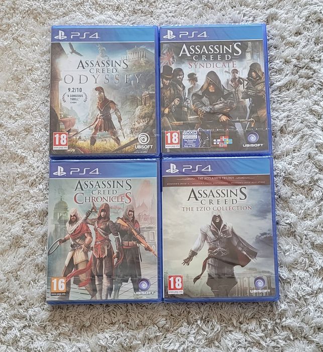 Jocuri Motosport + Assassin's Creed pentru PS4/Xbox One/Xbos Series X