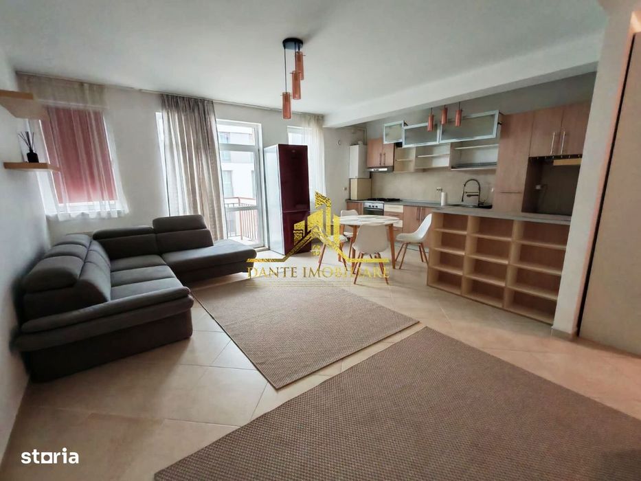 2 camere, mobilat modern, bloc nou, terasa, parcare, Buna Ziua, LIDL