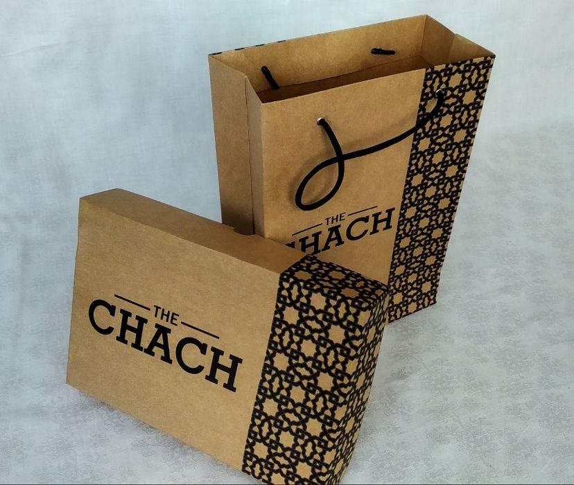 Картонные пакеты и коробки