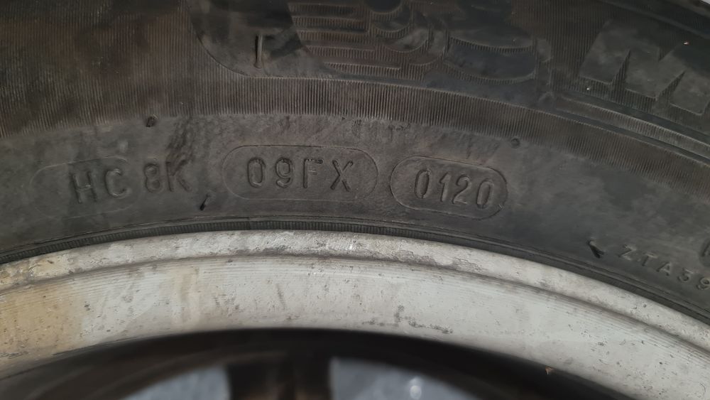 Алуминиеви джанти с нови гуми Mishelin Alpin 6 225/55/R17