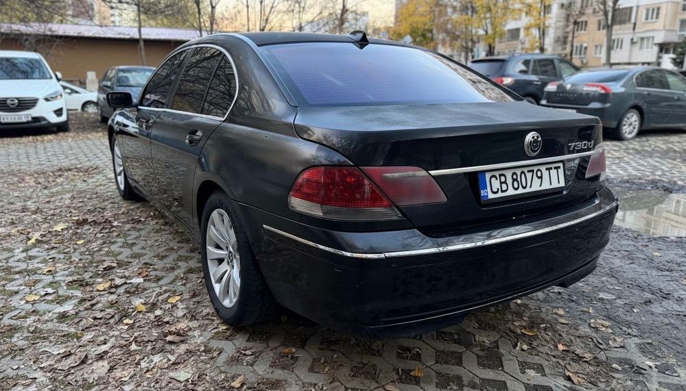 BMW 730d колата е след основен ремонт на двигателя
