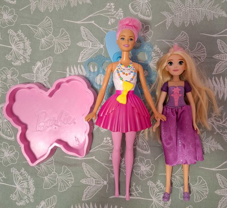 Сет кукли барби и рапунцел