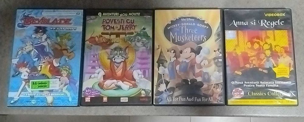 Colecție DVD-uri desene animate