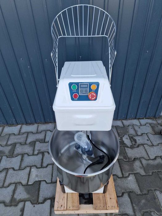 Malaxor Spiral Profesional 20L pentru Brutării, Patiserii și HoReCa, Putere 1500W