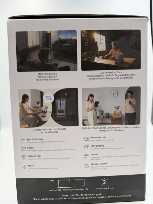 Ugreen nasync DXP2800 2-bay SIGILAT Expediem In toata Tara