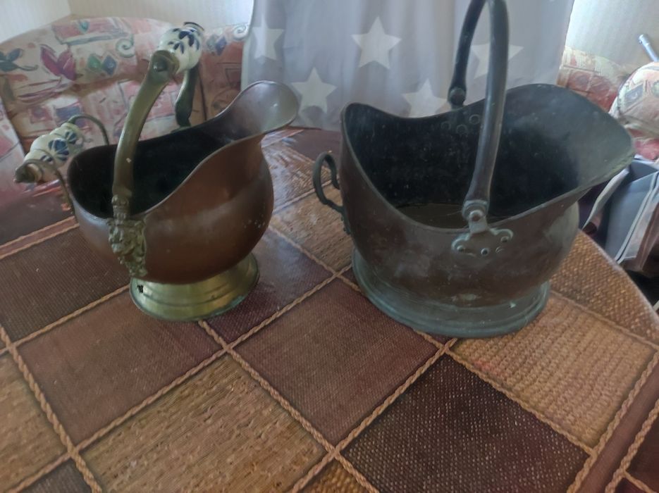 Медни менци за камина