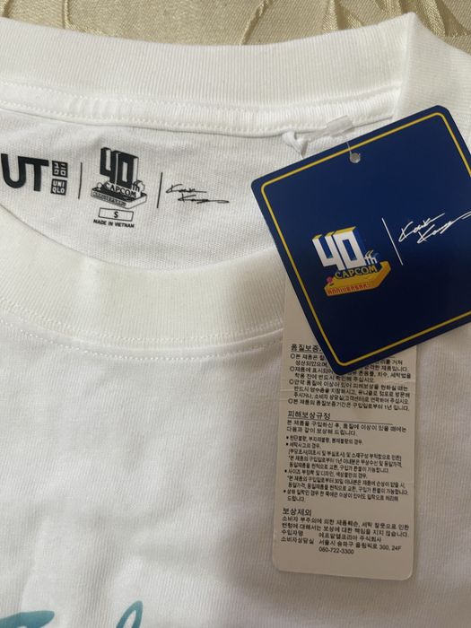 Футболка Uniqlo  CAPCOM 40th Kosuke Kawamura