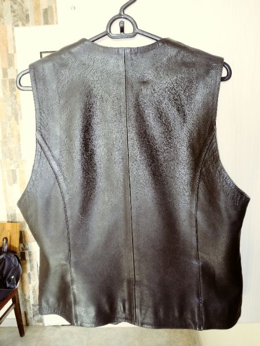 Дамски елек естествена кожа