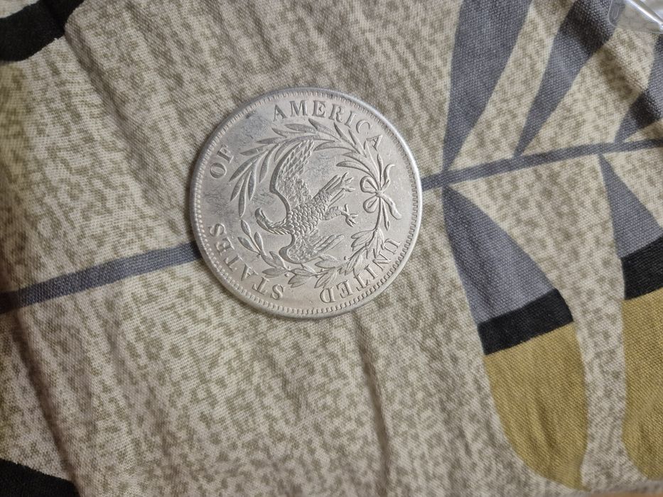 US монети реплики 1851 г. 1865 г.