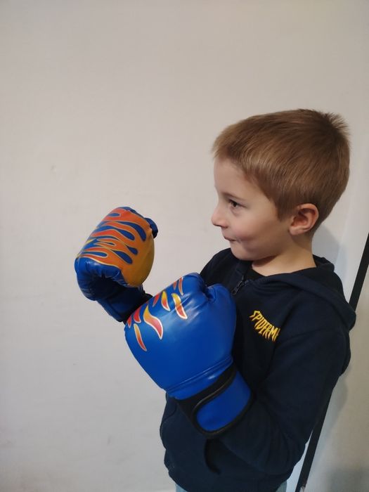 Детски боксови ръкавици и мечи лапи