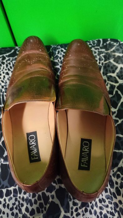 Мъжки обувки от естествена кожа Favaro