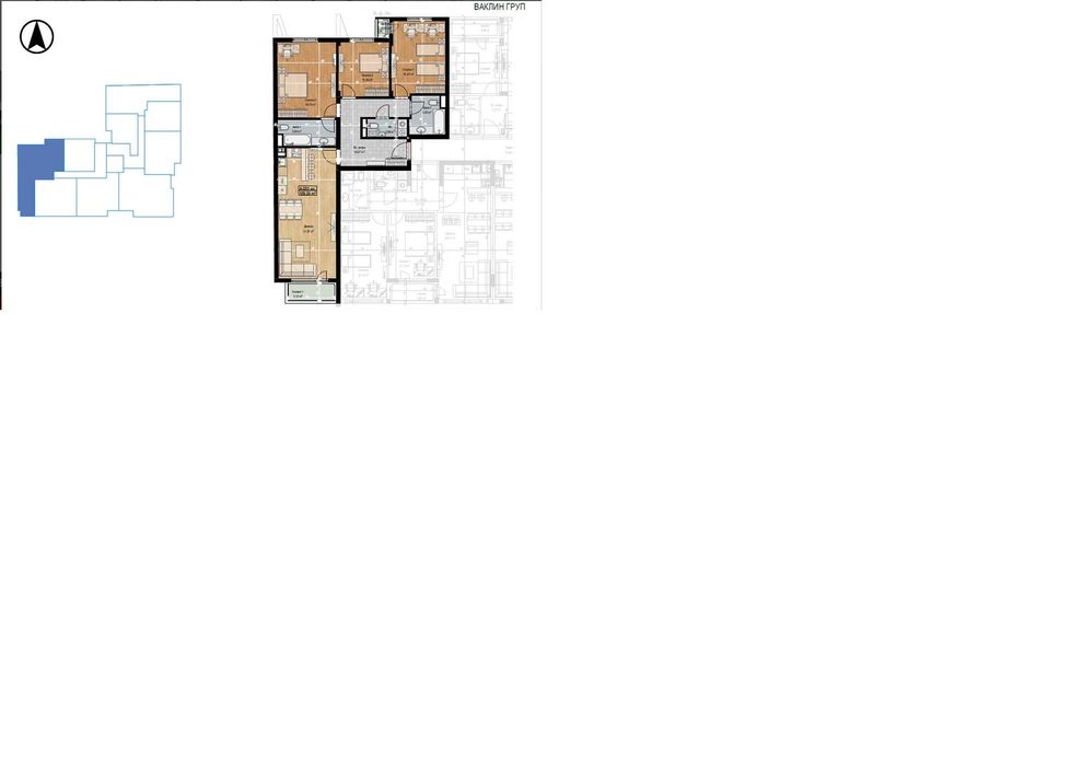 Продава се Четиристаен апартамент в София, Младост 4 - 156 кв.м за 2060 €/кв.м - Снимка #3