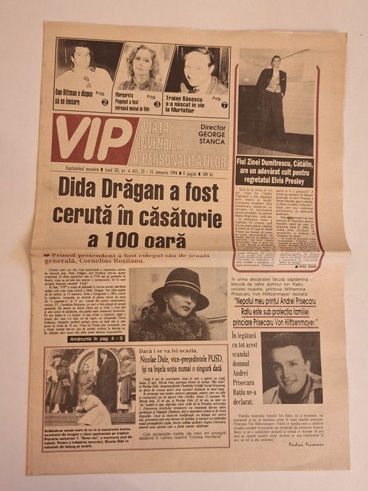 Ziare vechi Romanesti 1994
