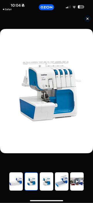 Оверлок brothers 5100d lock