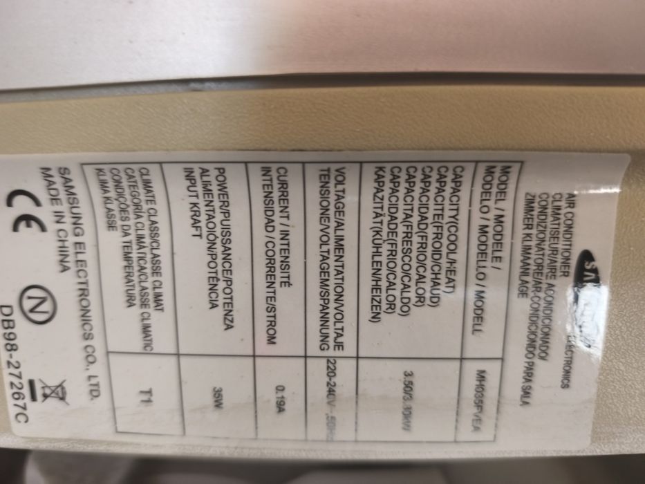 Samsung inverter trisplit defect