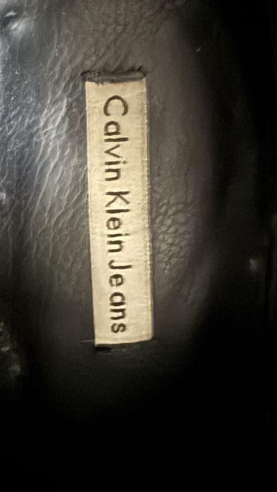 Дамски боти Calvin Klein – естествена кожа