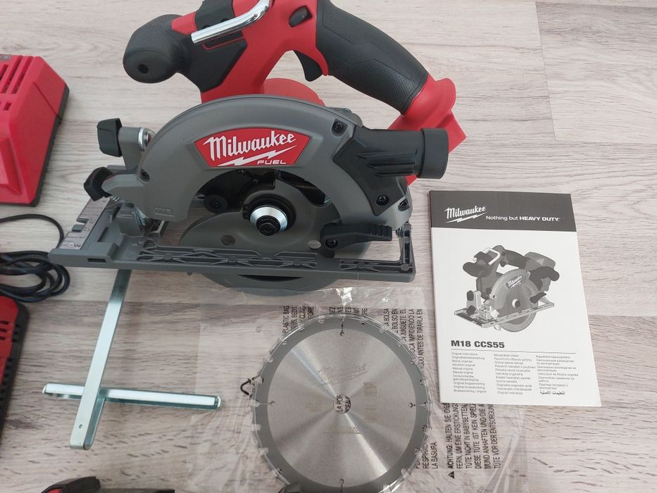 Fierastrau circular mana milwaukee m18 CCS55, nou, taie 5.5 cm