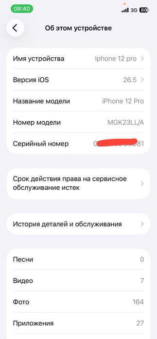 Iphone 12 pro holati ideal