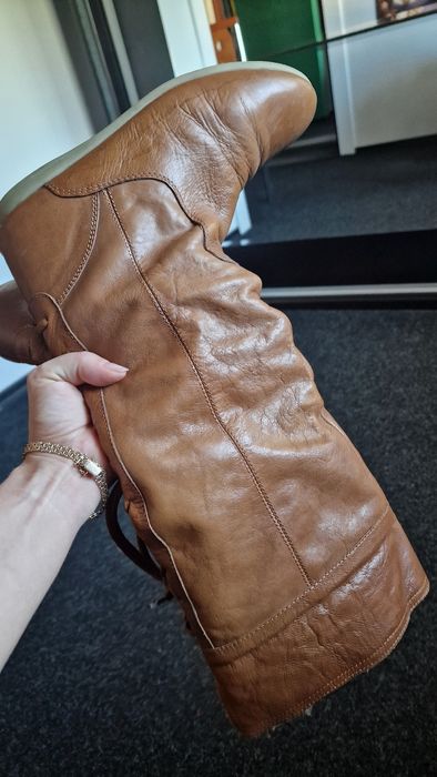 Cizme din piele naturala