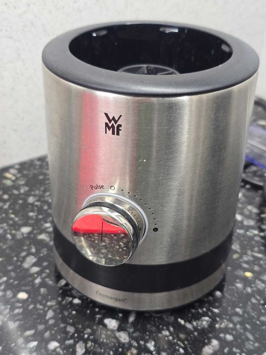 Модел: Шейкър WMF KÜCHENminis Standmixer 0.8L, стъклена кана, като нов.