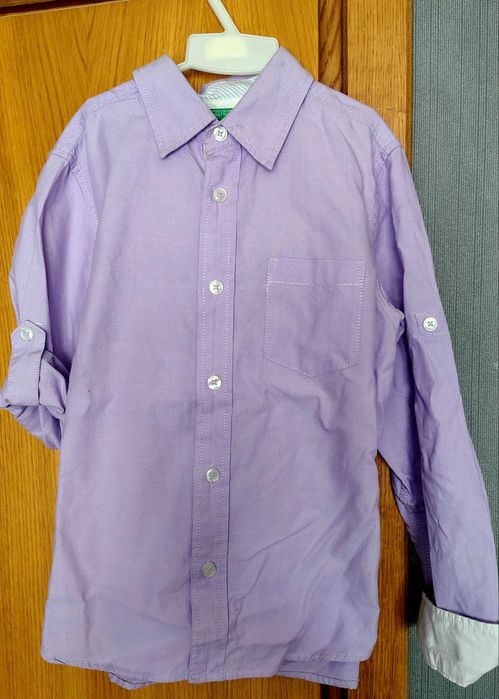 Детска риза марка Benetton за момче 6-8 год./ 130 см.