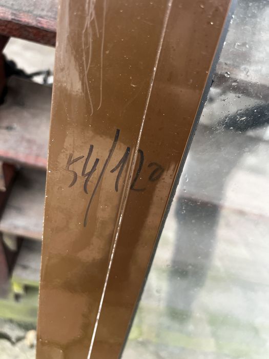 4x buc sticlă termopan tentă de mov și toc aluminiu