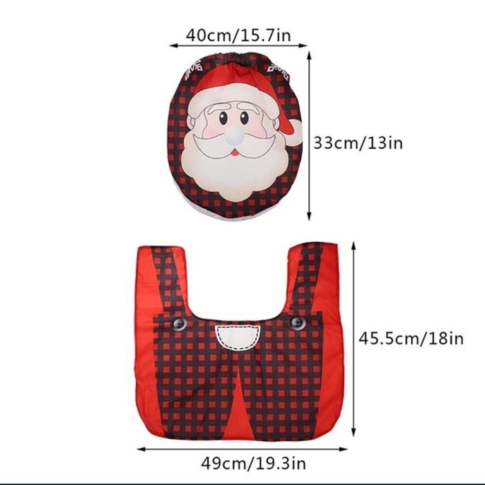 Decorațiune Wc pentru Craciun