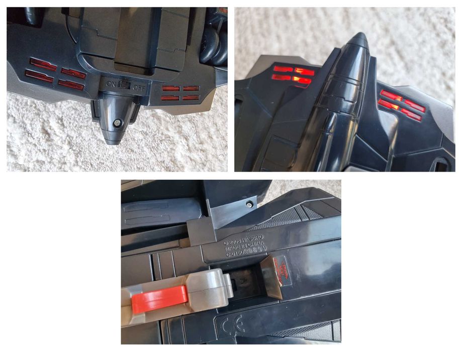 Mitraliera Nava Hasbro GI joe night raven, cu baterii, 50 cm