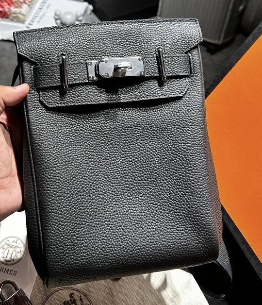 Кожаный рюкзак Hermes